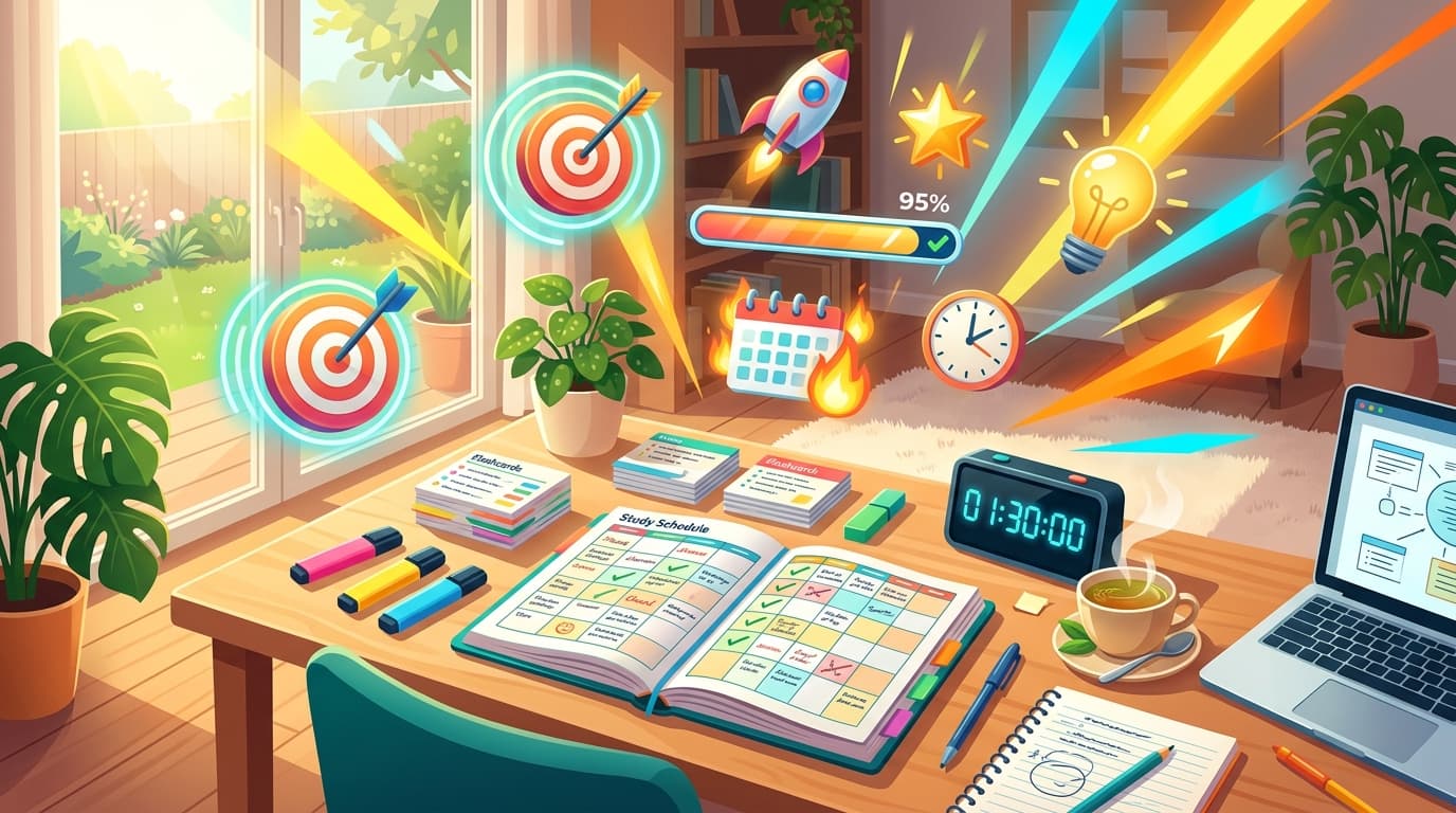 High School Exam and Midterm Study Plan: A Practical 14-Day Guide