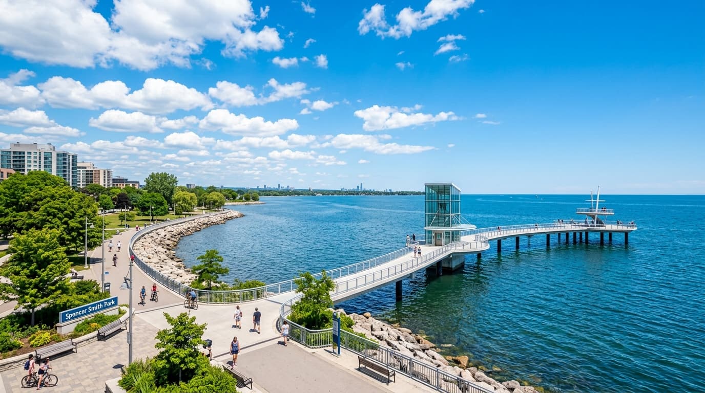 Burlington Waterfront Brant Street Pier