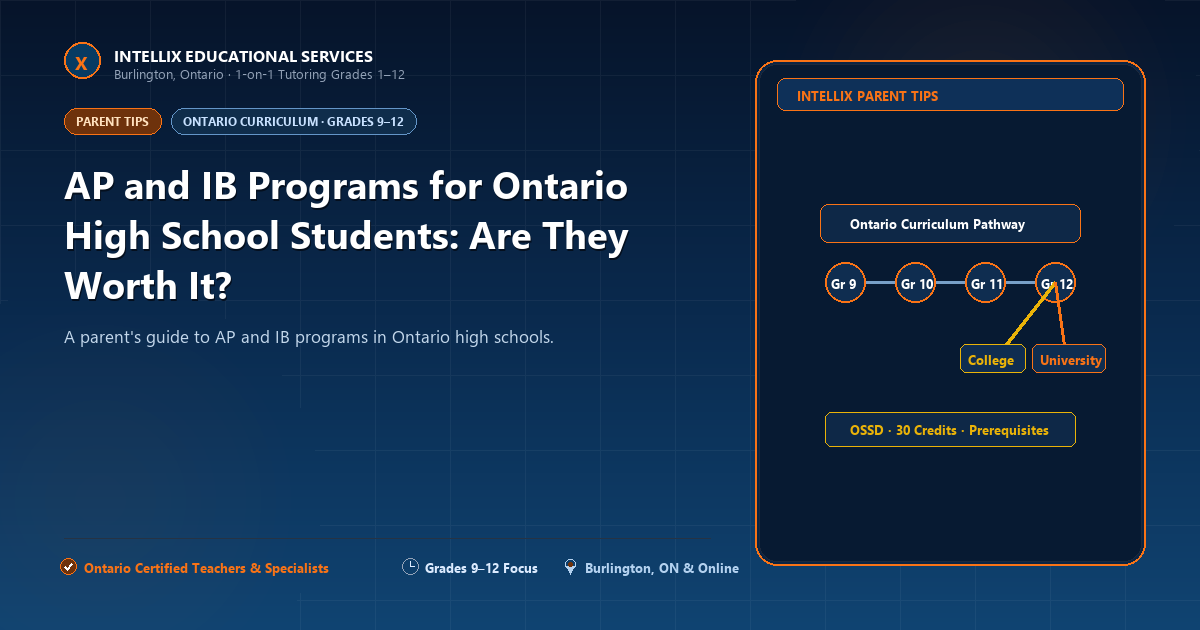 AP and IB Programs for Ontario High School Students: Are They Worth It?