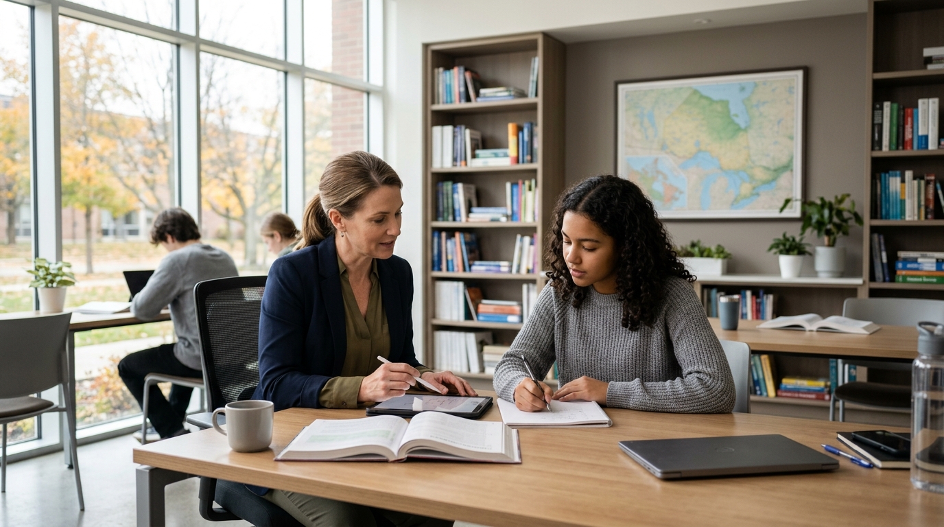 Modern tutoring environment in Burlington, Ontario